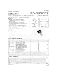 IRG4BC10UPBF Datasheet Cover