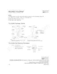 IRG4BC10UPBF Datasheet Pagina 10