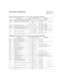 IRG4BC15MDPBF Datasheet Page 2