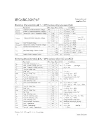 IRG4BC20KPBF Datasheet Pagina 2