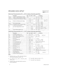 IRG4BC30S-SPBF Datenblatt Seite 2