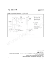 IRG4PC50U Datasheet Page 8