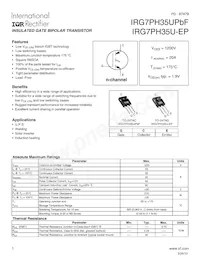 IRG7PH35U-EP Datasheet Copertura
