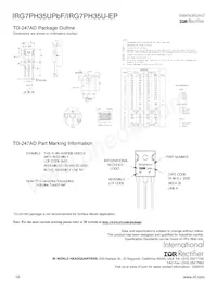 IRG7PH35U-EP Datasheet Page 10