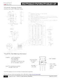 IRG7PH35UD1-EP Datasheet Page 8
