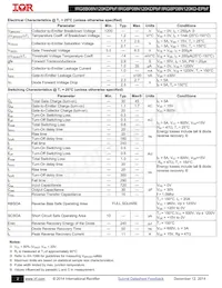 IRG8B08N120KDPBF Datasheet Page 2