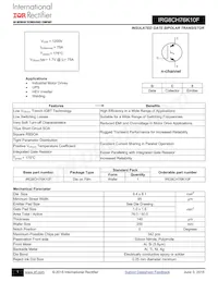 IRG8CH76K10F Datasheet Copertura