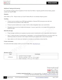 IRGC4067B Datasheet Page 4