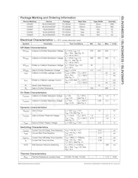 ISL9V2040S3S Datasheet Page 3