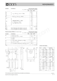 IXDH35N60BD1 Datasheet Page 2