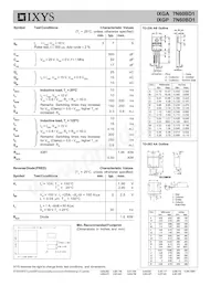 IXGP7N60BD1數據表 頁面 2