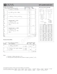 IXYJ20N120C3D1 Datasheet Page 2