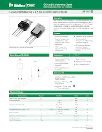 LSIC2SD065A08A Datasheet Cover