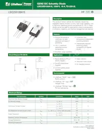 LSIC2SD120A15 Datasheet Cover