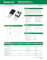LSIC2SD120E30CC Datasheet Cover