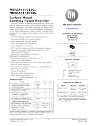 MBRAF1540T3G Datasheet Cover