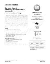 MBRM1H100T3G Datenblatt Cover