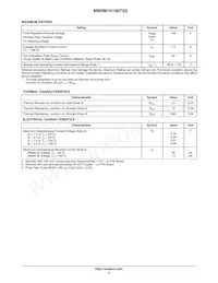 MBRM1H100T3G Datasheet Pagina 2