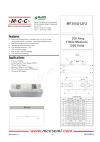 MF300U12F2-BP Datasheet Copertura