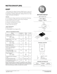 NGTB30N60FLWG Datasheet Cover