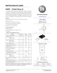 NGTB40N65FL2WG Datenblatt Cover