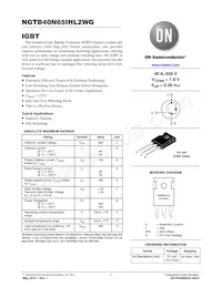 NGTB40N65IHL2WG Datenblatt Cover