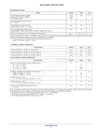 NHP120SFT3G Datasheet Pagina 2
