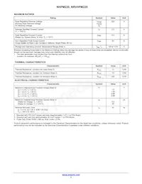NHPM220T3G Datasheet Page 2