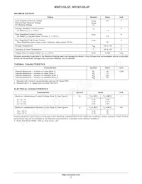 NRVB120LSFT1G Datasheet Page 2