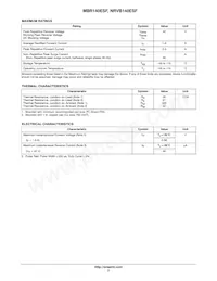 NRVB140ESFT3G Datasheet Page 2