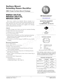 NRVBA130LT3G-VF01 Datasheet Cover