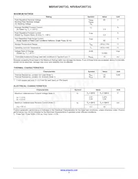 NRVBAF260T3G Datasheet Page 2