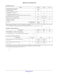 NRVBAF440T3G Datasheet Page 2