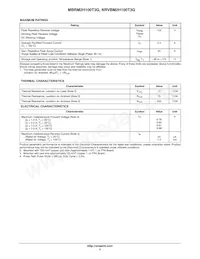 NRVBM2H100T3G Datasheet Page 2