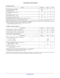 NRVHP220SFT3G Datasheet Pagina 2