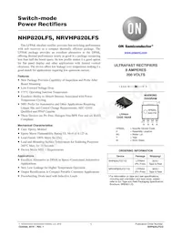 NRVHP820LFST1G Datenblatt Cover