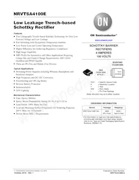 NRVTSA4100ET3G Datasheet Cover