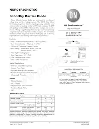 NSR01F30NXT5G Datasheet Copertura