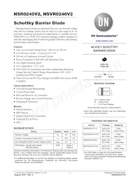 NSVR0240V2T5G Datasheet Cover