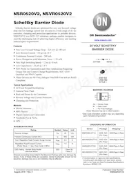 NSVR0520V2T5G Datasheet Cover