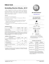 NSVRB521S30T5G Datasheet Cover