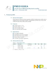 PMEG1020EA Datasheet Page 2