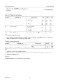 PMEG1020EV Datasheet Page 4
