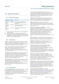 PMEG2005BELD Datasheet Page 12