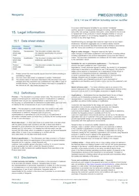 PMEG2010BELD Datasheet Page 12