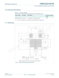 PMEG2010EPA Datasheet Pagina 11