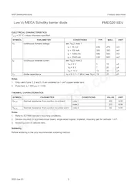 PMEG2015EV Datasheet Page 4
