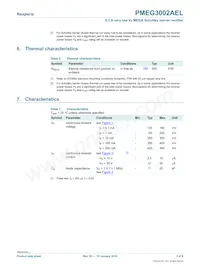 PMEG3002AEL Datasheet Page 3