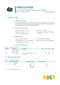 PMEG3010EB Datasheet Page 2