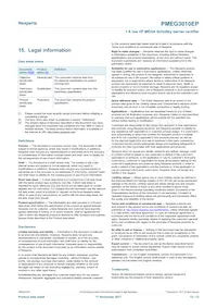 PMEG3010EP Datasheet Page 12